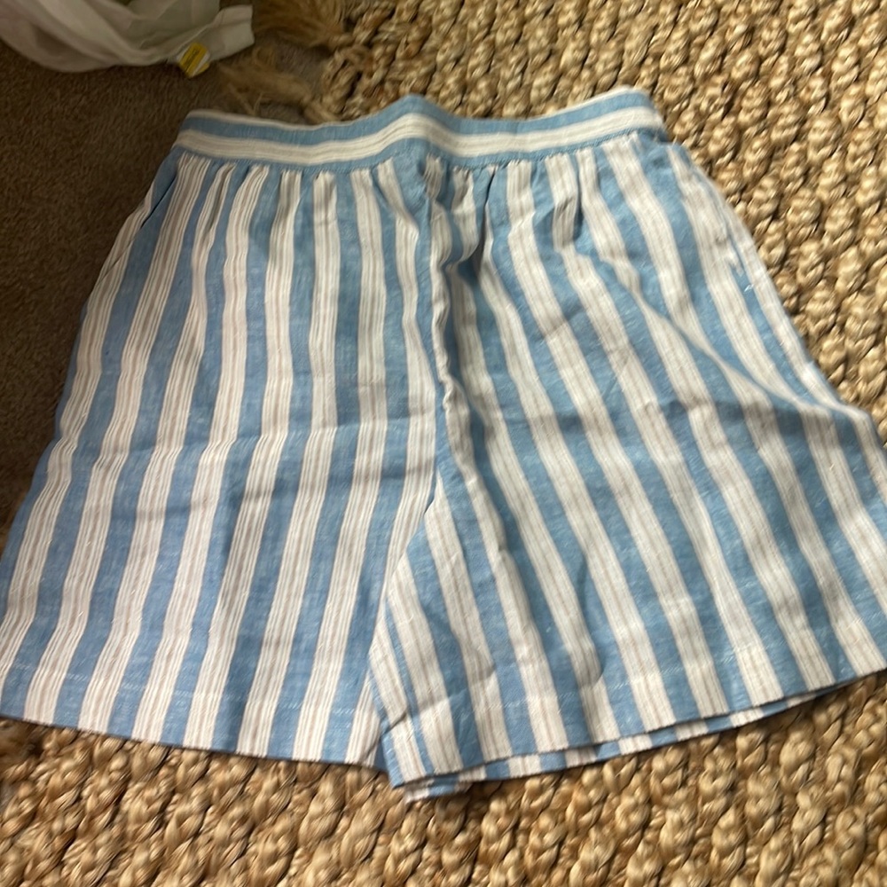 Boden linen shorts size 8 NWT